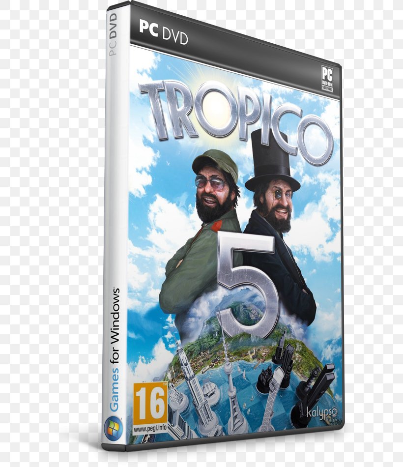 Tropico 5 Xbox 360 PC Game Resident Evil 4 Battlefield V, PNG, 620x950px, 2014, Tropico 5, Battlefield V, Dvd, Film Download Free