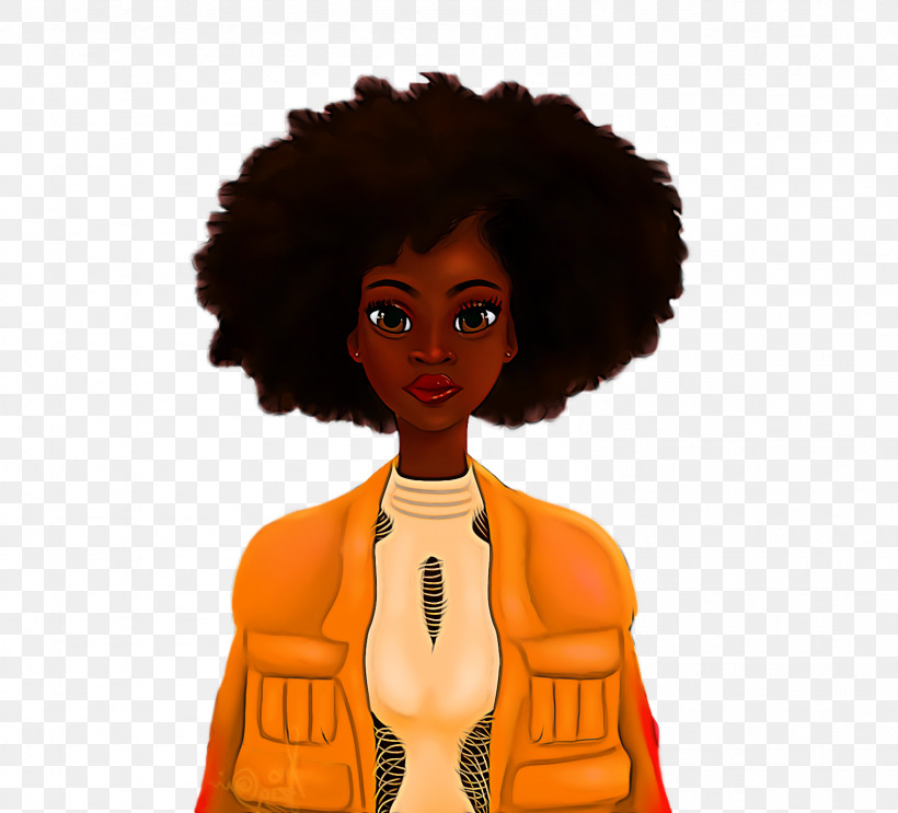 Afro Hair Doll Cartoon, PNG, 1588x1440px, Afro, Cartoon, Clothing, Doll, Figurine Download Free
