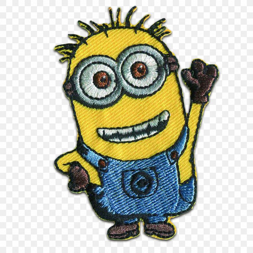 Kevin The Minion Phil The Minion Stuart The Minion Embroidery Patch, PNG, 1100x1100px, Kevin The Minion, Applique, Blue, Despicable Me, Embroidered Patch Download Free