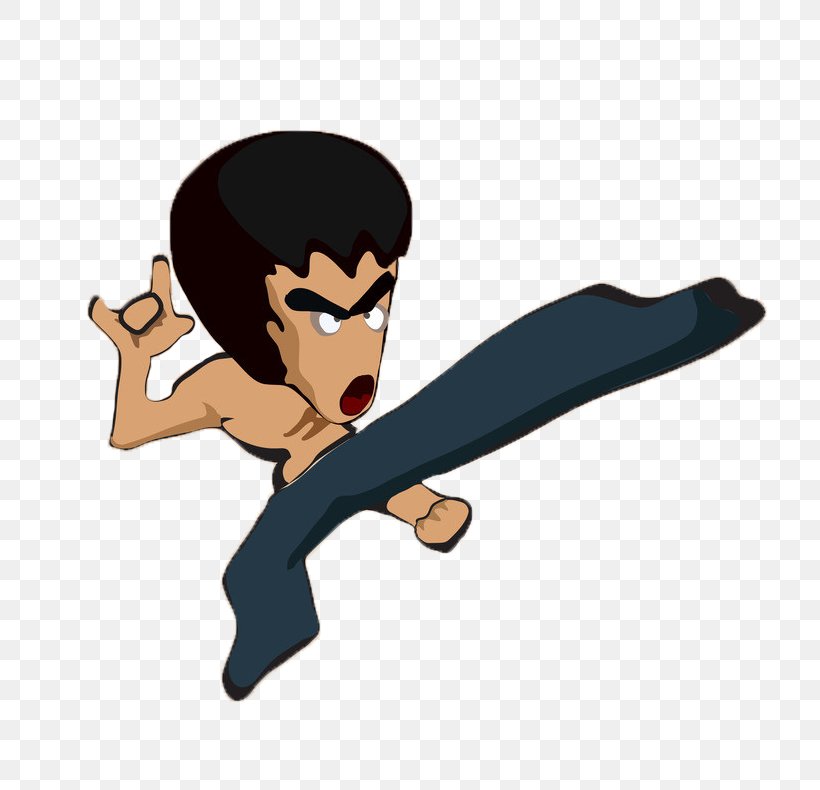 Cartoon Kick Kung Fu, PNG, 724x790px, Cartoon, Arm, Bruce Lee, Cool, Fictional Character Download Free