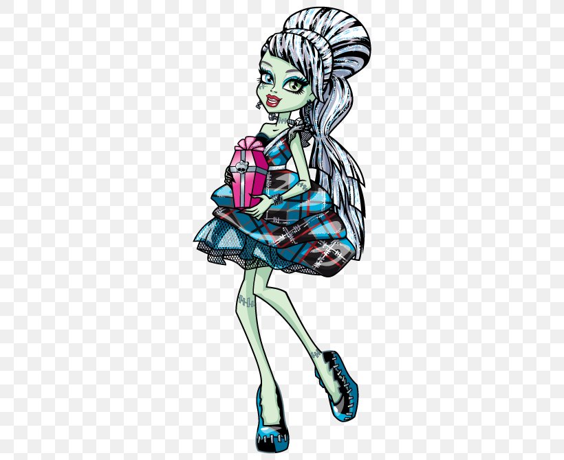 Frankie Stein Monster High Doll Ghoul Frankenstein, PNG, 600x670px, Frankie Stein, Art, Costume Design, Doll, Ever After High Download Free