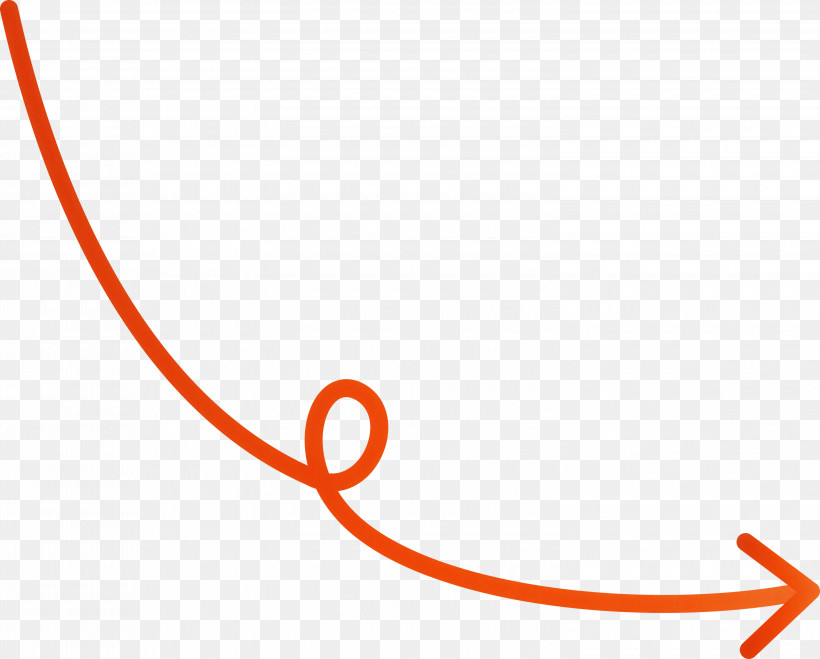Curved Arrow, PNG, 3000x2413px, Curved Arrow, Line, Orange Download Free