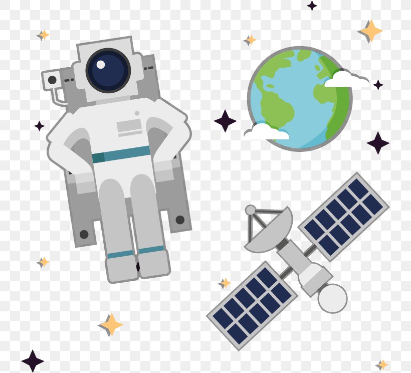 Astronaut Cartoon, PNG, 736x744px, Astronaut, Cartoon, Data, Fundal, Ifwe Download Free