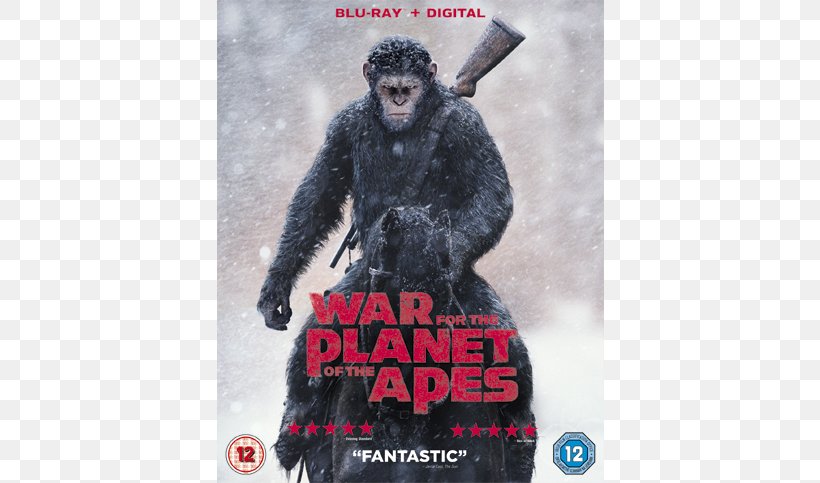 Blu-ray Disc Planet Of The Apes DVD 20th Century Fox Film, PNG, 800x483px, 20th Century Fox, Bluray Disc, Andy Serkis, Dawn Of The Planet Of The Apes, Digital Copy Download Free