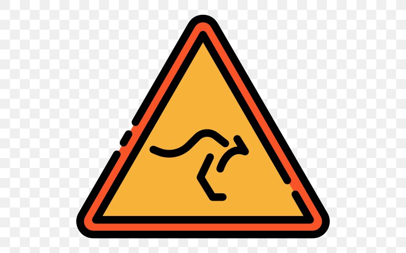 Canguro, PNG, 512x512px, Traffic Sign, Area, Kangaroo, Sign, Signage Download Free