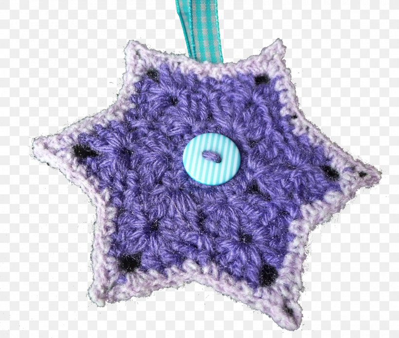 Crochet Christmas Ornament, PNG, 1600x1360px, Crochet, Christmas, Christmas Ornament, Purple, Violet Download Free