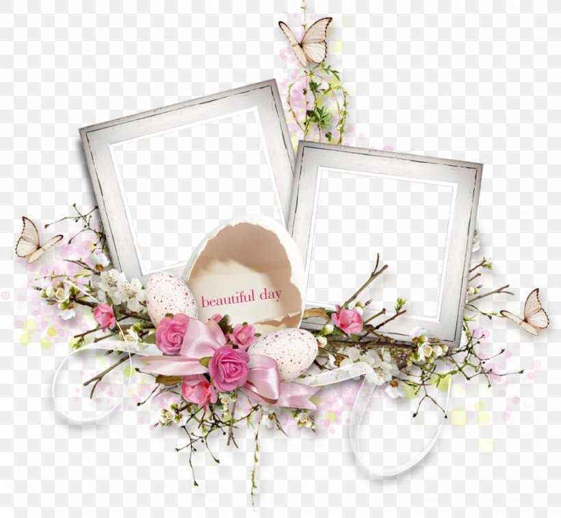 Picture Frames Floral Design Easter, PNG, 975x900px, Picture Frames, Artificial Flower, Christmas, Cut Flowers, Decorative Arts Download Free