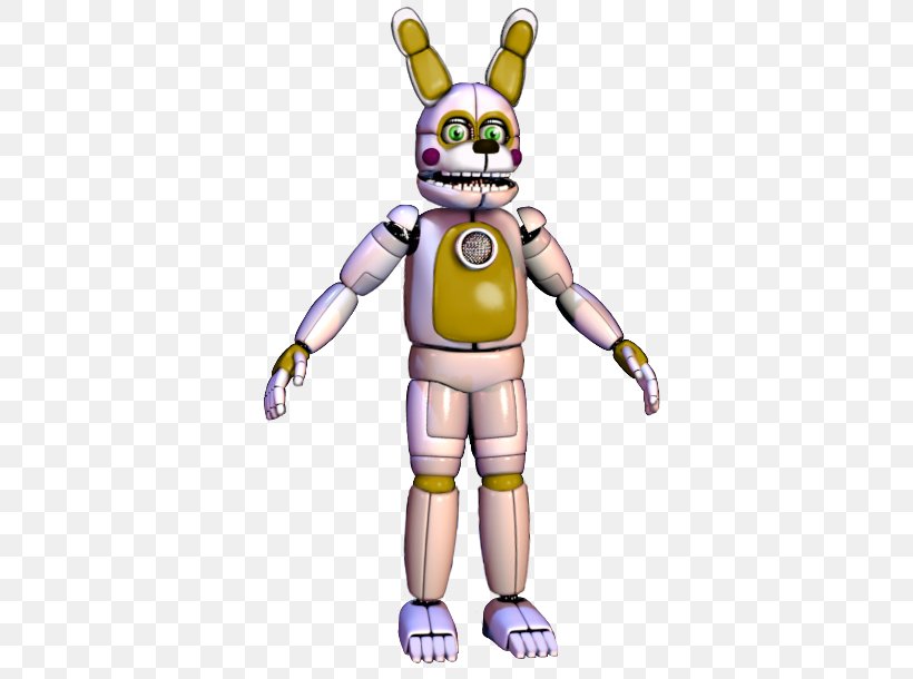Five Nights At Freddy's: Sister Location Five Nights At Freddy's 2 Freddy Fazbear's Pizzeria Simulator Five Nights At Freddy's 4, PNG, 600x610px, Jump Scare, Art, Cartoon, Easter Bunny, Fandom Download Free