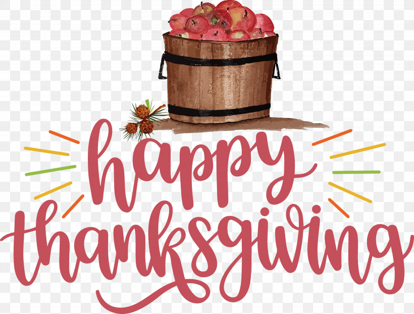 Happy Thanksgiving Thanksgiving Day Thanksgiving, PNG, 2999x2276px, Happy Thanksgiving, Cake, Chocolate, Chocolate Cake, Logo Download Free