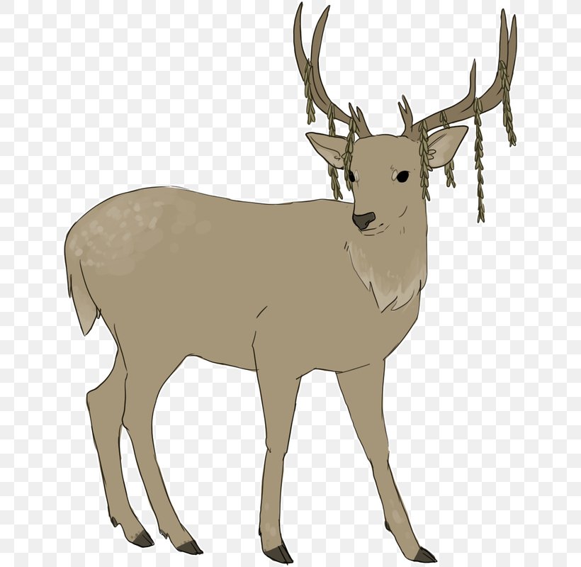 Reindeer White-tailed Deer Elk Cattle, PNG, 644x800px, Reindeer, Animal, Animal Figure, Antelope, Antler Download Free