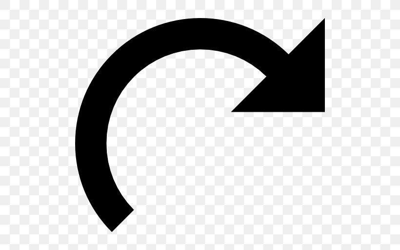 Arrow Curve Semicircle Clip Art, PNG, 512x512px, Curve, Black, Black And White, Brand, Geometry Download Free