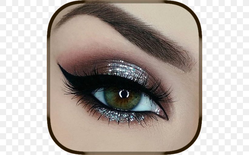 Eye Shadow Cosmetics Smokey Eyes Make-Up Tutorial, PNG, 512x512px, Watercolor, Cartoon, Flower, Frame, Heart Download Free