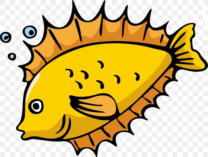 Fish Cartoon, PNG, 976x738px, Fish, Advertising, Art, Artwork, Beak Download Free