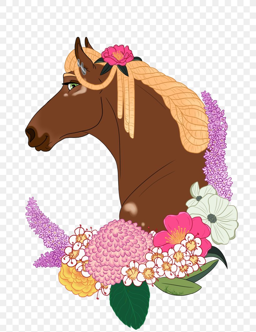 Horse Pony Yonni Meyer Clip Art, PNG, 752x1063px, Horse, Art, Flower, Horse Like Mammal, Horse Supplies Download Free