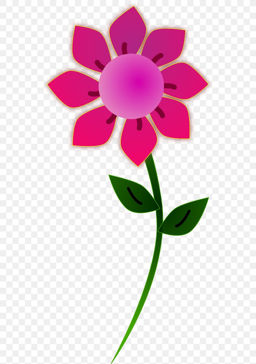 Pink Flowers Clip Art, PNG, 555x1164px, Flower, Artwork, Color, Cut Flowers, Drawing Download Free