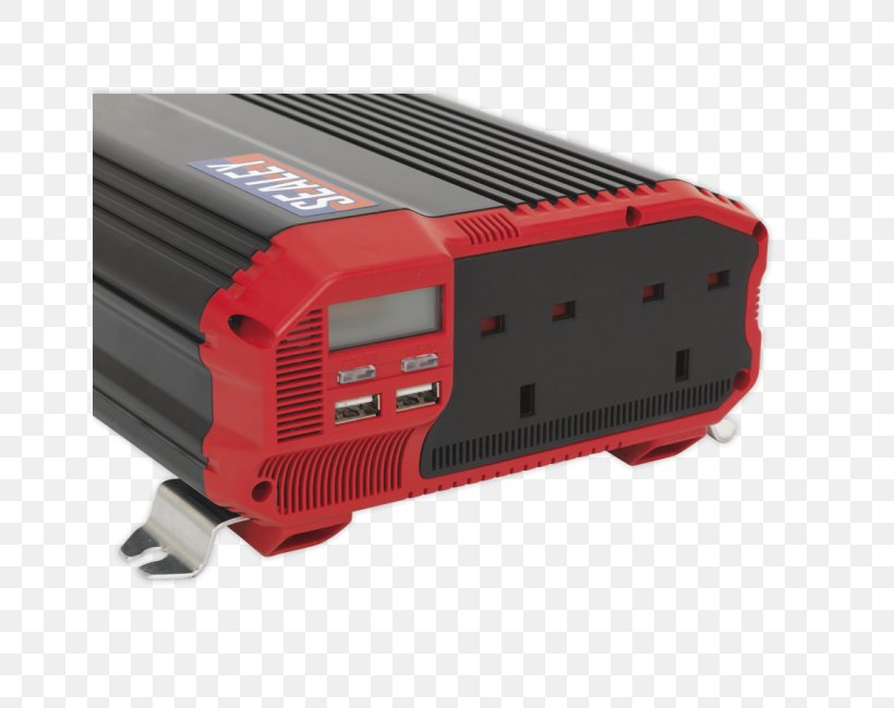 Power Inverters Battery Charger AC Adapter Electronics, PNG, 650x650px, Power Inverters, Ac Adapter, Adapter, Alternating Current, Battery Charger Download Free
