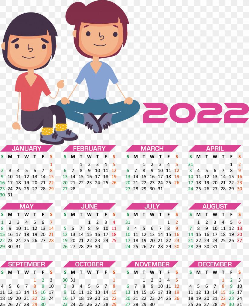 2022 Calendar Year 2022 Calendar Yearly 2022 Calendar, PNG, 2438x2999px, Calendar System, Calendar Year, Cartoon, Chinese Calendar, Drawing Download Free