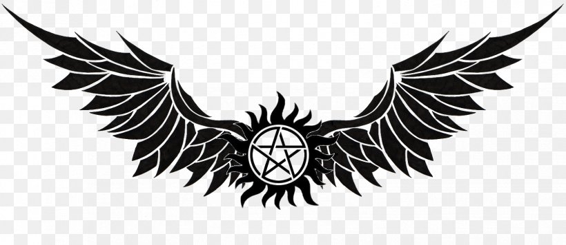 Dean Winchester Castiel Art Tattoo Demonic Possession, PNG, 1657x721px, Dean  Winchester, Angel, Art, Beak, Bird Download