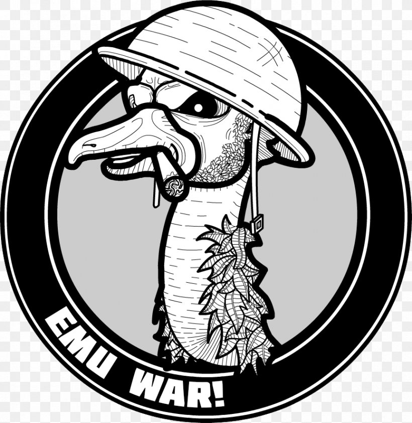 Emu War Bird Shooter Game, PNG, 863x887px, Emu War, Art, Bird, Black And White, Emu Download Free