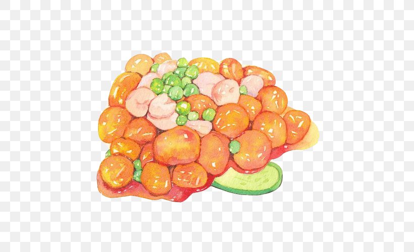 Watercolor Painting Vegetable Illustration, PNG, 500x500px, Painting, Candy, Commodity, Confectionery, Cucumber Download Free