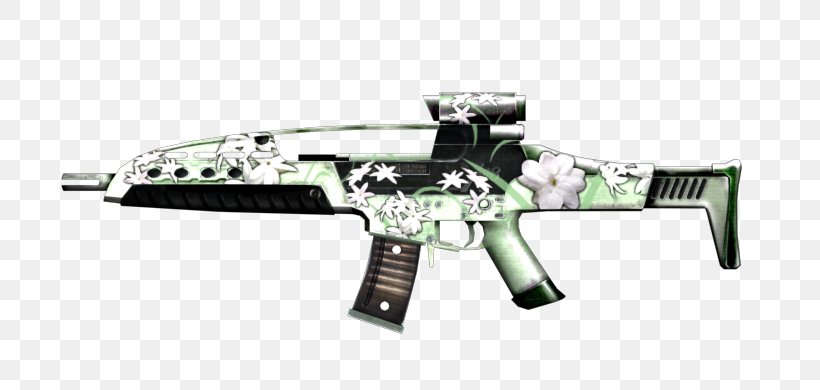CrossFire Heckler & Koch XM8 Weapon Firearm AK-47, PNG, 744x390px, Watercolor, Cartoon, Flower, Frame, Heart Download Free
