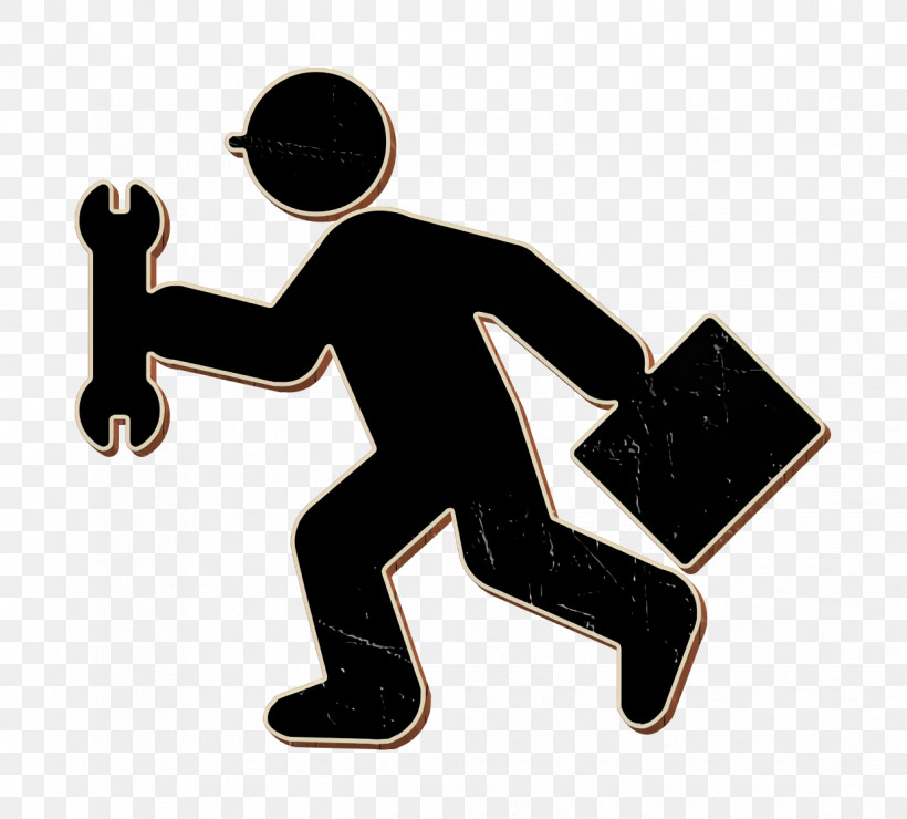 Do It Yourself Filled Icon Repair Icon Running Repair Man With Wrench And Kit Icon, PNG, 1238x1118px, Do It Yourself Filled Icon, Icon Design, People Icon, Repair Icon, Silhouette Download Free
