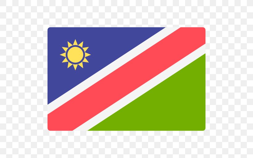 Flag Of Namibia National Flag Flag Patch, PNG, 512x512px, Flag Of Namibia, Area, Brand, Emoji, Flag Download Free