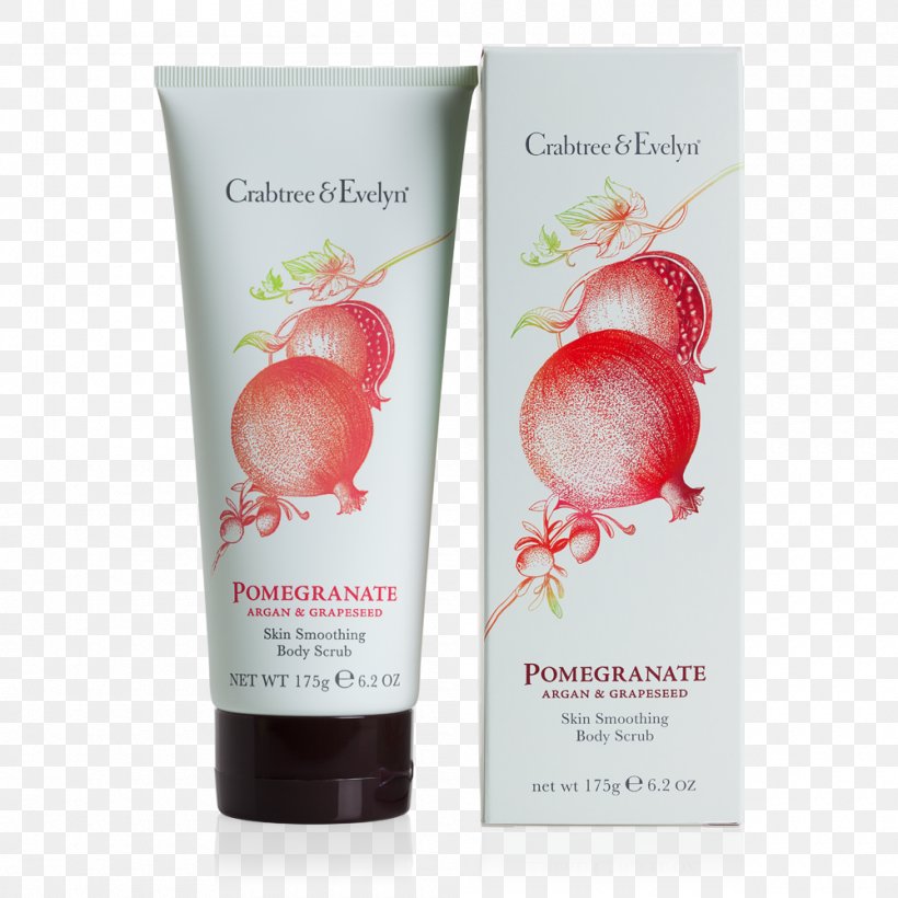 Lotion Crabtree & Evelyn Ultra-Moisturising Hand Therapy Shower Gel Crabtree & Evelyn Pomegranate Hydratační Krém Na Ruce Argan Oil, PNG, 1000x1000px, Lotion, Argan Oil, Bathing, Crabtree Evelyn, Cream Download Free