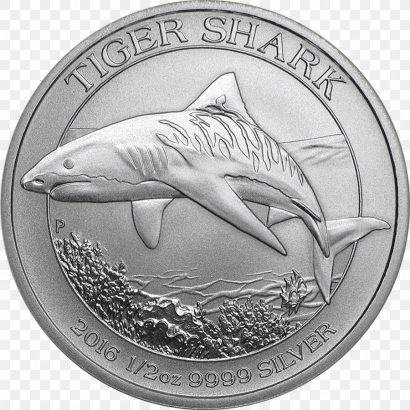 Perth Mint Tiger Shark Coin Silver, PNG, 900x900px, Perth Mint, Apmex, Australia, Bullion, Bullion Coin Download Free