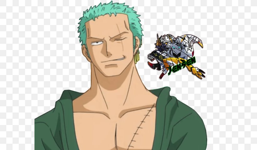 Roronoa Zoro Rendering Photography, PNG, 600x480px, Watercolor, Cartoon, Flower, Frame, Heart Download Free