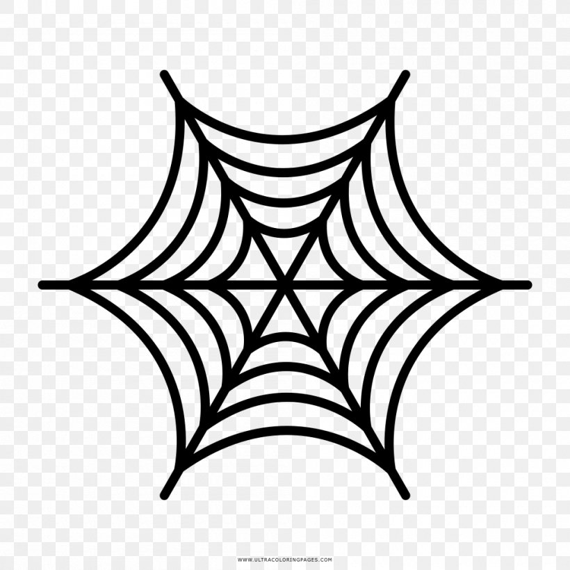 Spider Royalty-free Clip Art, PNG, 1000x1000px, Spider, Area, Art, Artwork, Black And White Download Free