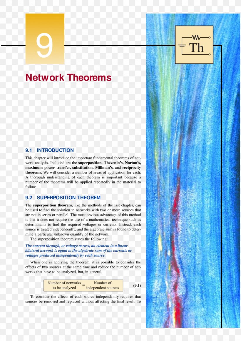 Superposition Theorem Superposition Principle Electrical Engineering Electrical Network, PNG, 1653x2339px, Superposition Theorem, Advertising, Direct Current, Divergence Theorem, Electrical Engineering Download Free