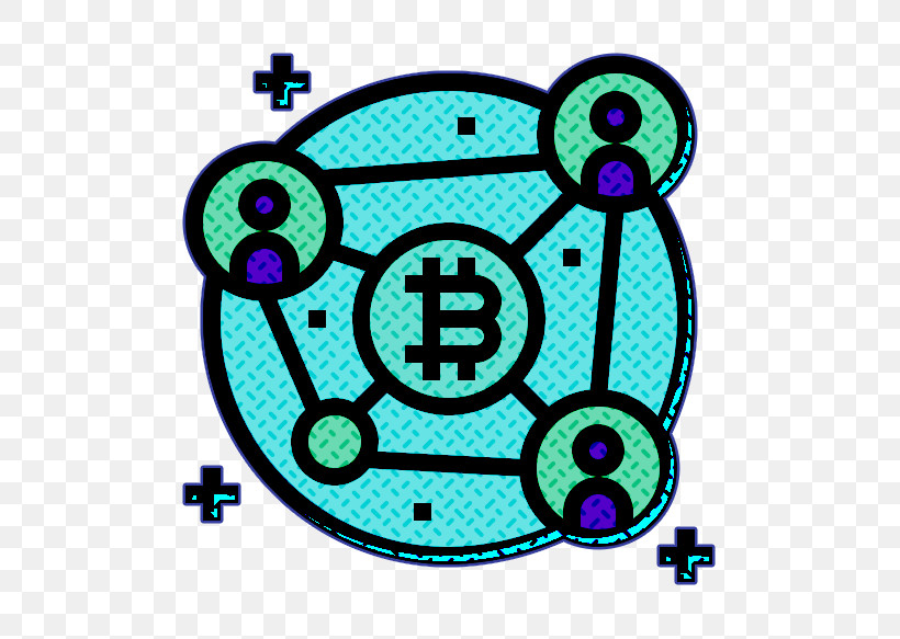 Bitcoin Icon Blockchain Icon, PNG, 583x583px, Bitcoin Icon, Blockchain Icon, Circle, Turquoise Download Free
