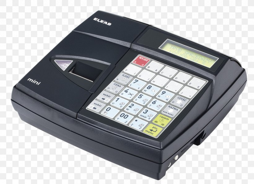 Cash Register Blagajna Zaklady Urzadzen Komputerowych ELZAB Drukarka Fiskalna Sales, PNG, 882x640px, Cash Register, Apparaat, Blagajna, Corded Phone, Drukarka Fiskalna Download Free