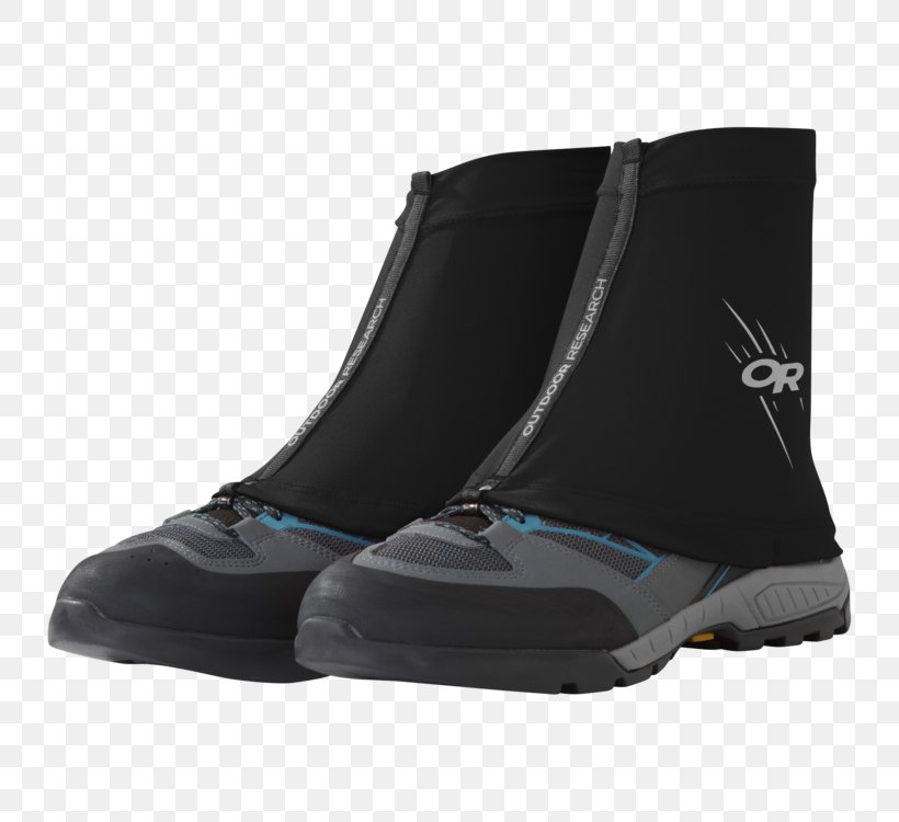 Gaiters Shoe Hiking Boot Ghette Da Neve, PNG, 750x750px, Gaiters, Black, Boot, Chaps, Clothing Download Free