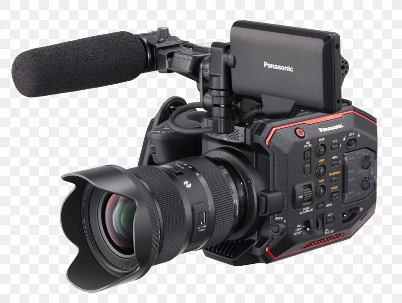 Panasonic Lumix DC-GH5 Super 35 Camera Canon EF Lens Mount, PNG, 2048x1547px, 4k Resolution, Panasonic Lumix Dcgh5, Camera, Camera Accessory, Camera Lens Download Free