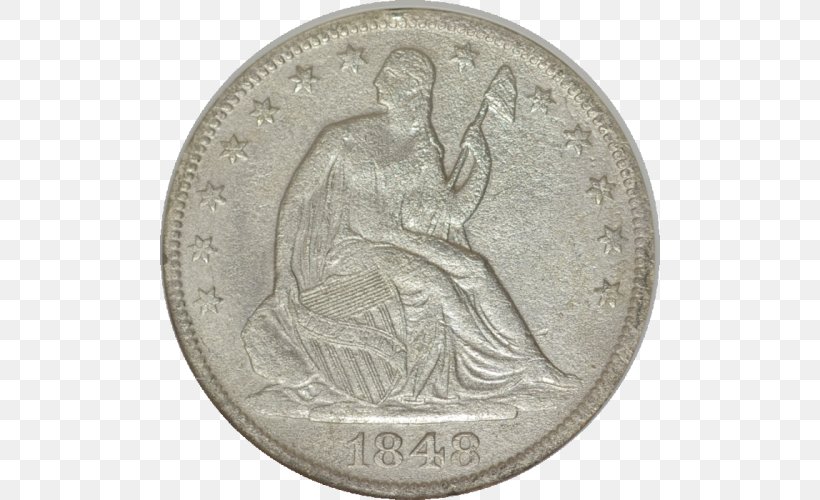 Quarter Half Dollar United States Dollar Dollar Coin Dime, PNG, 500x500px, Quarter, American Civil War, Cent, Coin, Currency Download Free