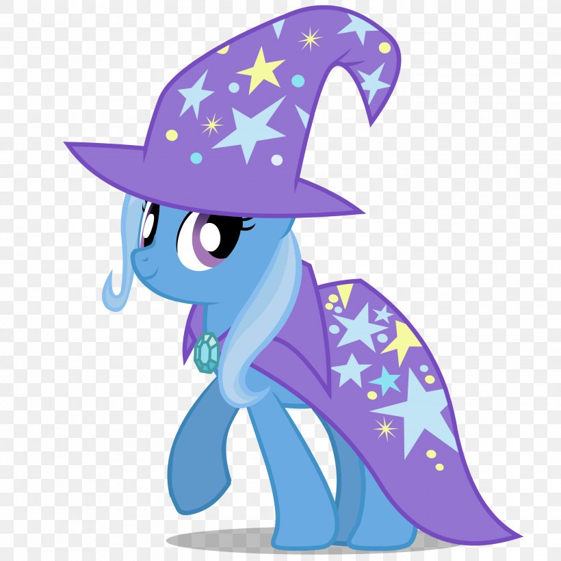 Trixie Twilight Sparkle Pony Image DeviantArt, PNG, 2800x2800px, Trixie, Animal Figure, Art, Cartoon, Character Download Free