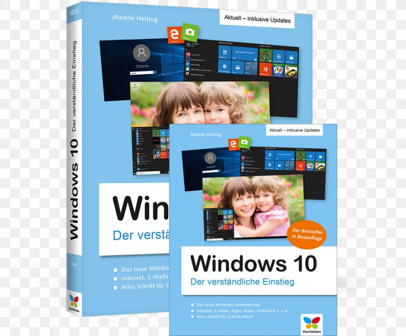 Windows 10: Der Verständliche Einstieg. Das Praxis-Handbuch Zu Windows 10 In Farbe, PNG, 967x800px, Windows 10, Advertising, Brand, Communication, Computer Download Free