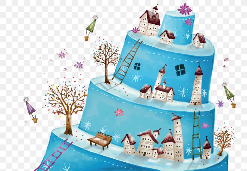Birthday Cake Dessert Tea, PNG, 803x568px, Cake, Birthday, Birthday Cake, Buttercream, Cake Decorating Download Free