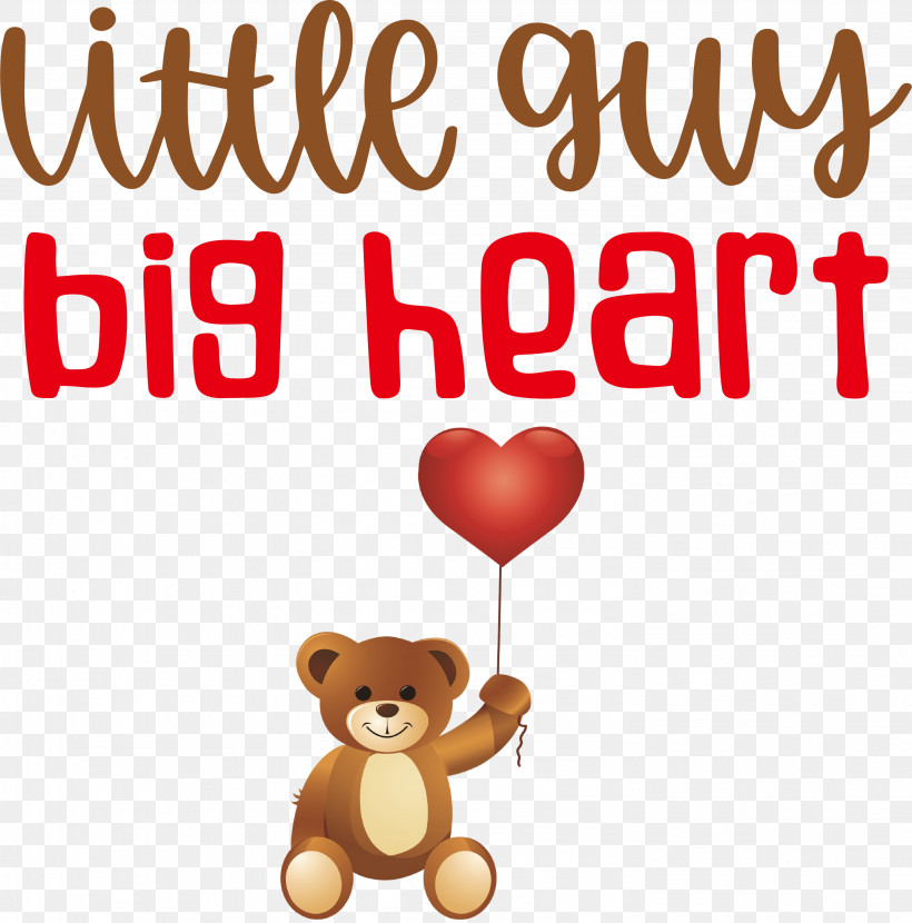 Little Guy Big Heart Valentines Day Valentines Day Quote, PNG, 2962x3000px, Valentines Day, Bears, Biology, Cartoon, M095 Download Free