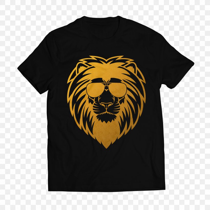 Printed T-shirt Clothing Printing, PNG, 1800x1800px, Tshirt, Big Cats, Black, Brand, Carnivoran Download Free