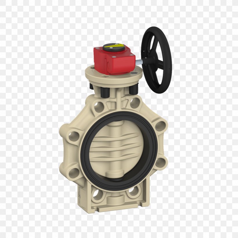 Butterfly Valve Flange Polyvinyl Chloride, PNG, 1200x1200px, Valve, Ball Valve, Butterfly Valve, Control System, Control Valves Download Free
