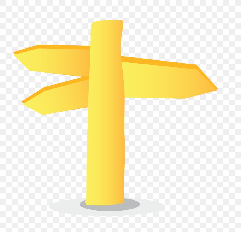 Direction, Position, Or Indication Sign Yellow Traffic Sign, PNG, 780x792px, Yellow, Arah, Cross, Road, Sign Download Free
