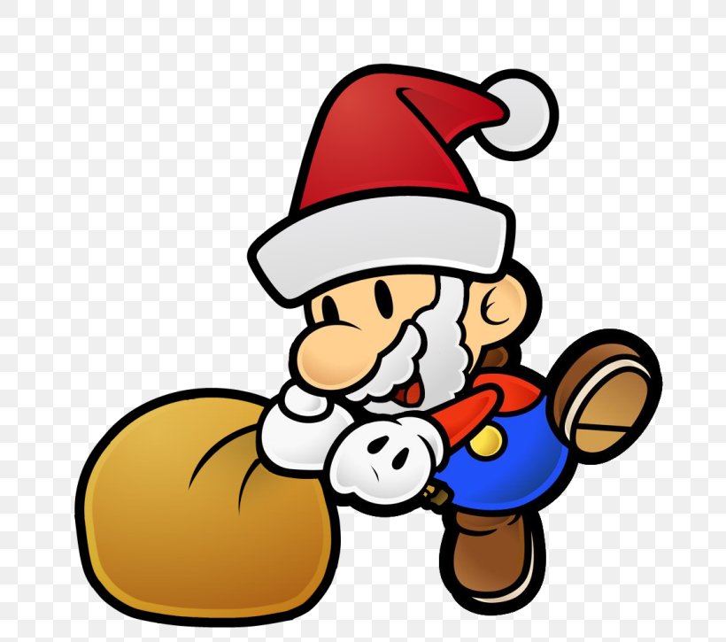 Super Mario Bros. Paper Mario: The Thousand-Year Door, PNG, 750x725px, Super Mario Bros, Area, Artwork, Christmas, Fictional Character Download Free