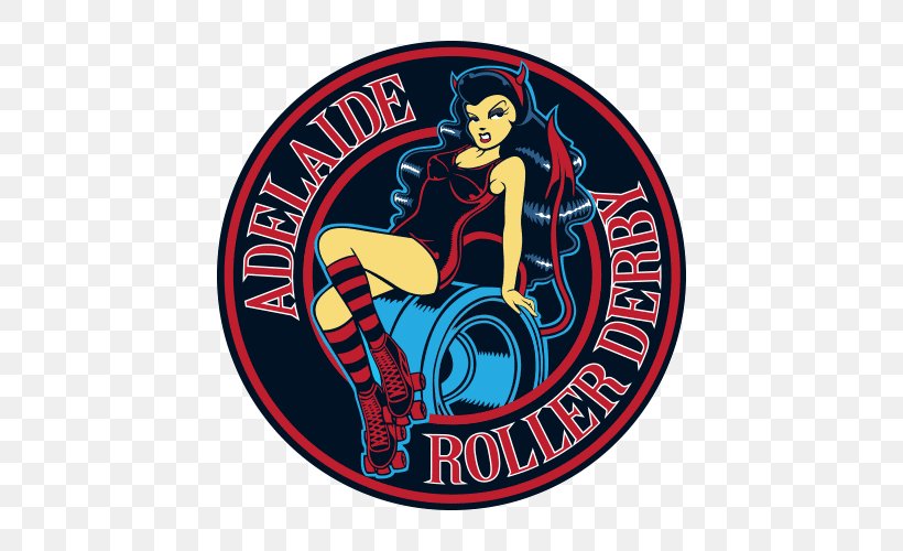 Adelaide Roller Derby Great Southern Slam Ballarat Roller Derby League, PNG, 500x500px, Adelaide, Badge, Logo, Roller Derby, Roller Skating Download Free
