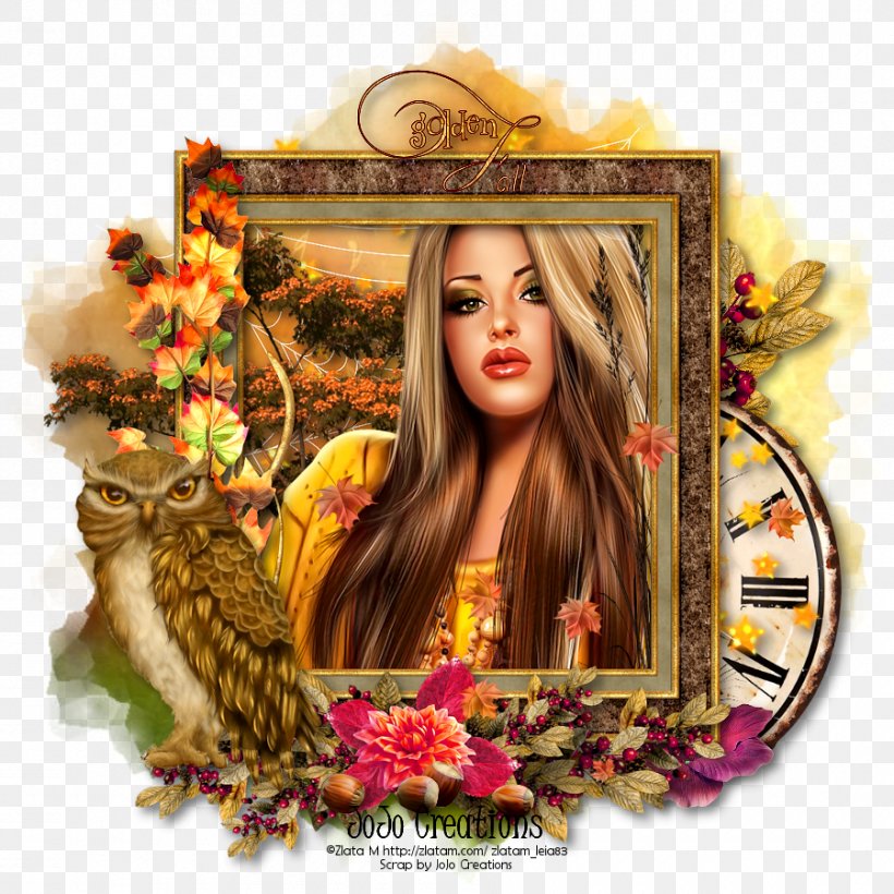 Flower Floral Design Long Hair Hair Coloring Brown Hair, PNG, 900x900px, Flower, Autumn, Brown Hair, Floral Design, Hair Coloring Download Free