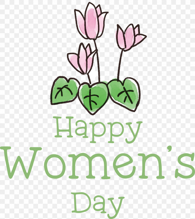 Happy Womens Day Womens Day, PNG, 2662x3000px, Happy Womens Day, Cut Flowers, Floral Design, Flower, Green Download Free
