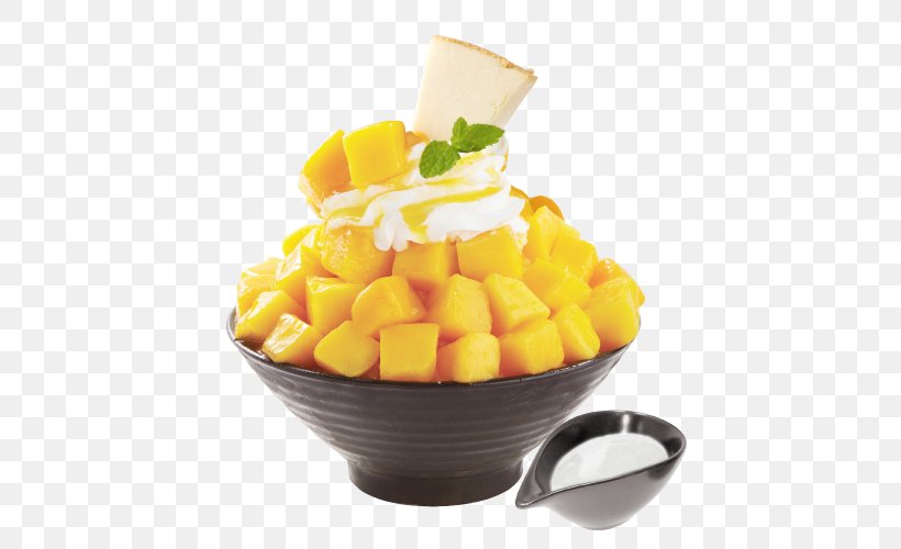 Kakigōri Shaved Ice Patbingsu Cafe Dessert, PNG, 500x500px, Shaved Ice, Cafe, Cheese, Commodity, Dairy Product Download Free