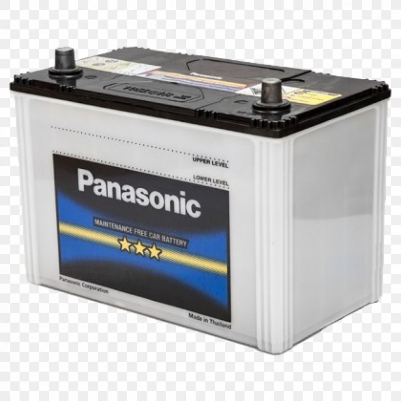 Car Automotive Battery Rechargeable Battery Panasonic, PNG, 1200x1200px, Car, Accumulator, Ampere Hour, Automotive Battery, Battery Download Free